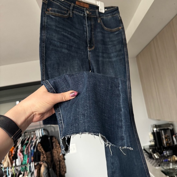 Judy Blue JB88882 DK-Co High Rise Skinny Jeans Dark Wash - Picture 9 of 11